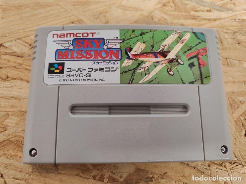 Videojuegos y consolas: Sky Mission Super Famicom Namcot Jap&oacute;n