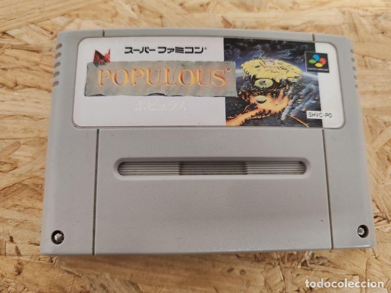 Videojuegos y consolas: Populous Super Famicom Jap&oacute;n