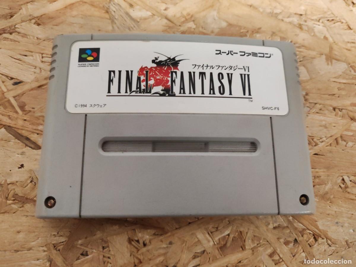 Videojuegos y consolas: Final Fantasy VI Super Famicom Jap&oacute;n