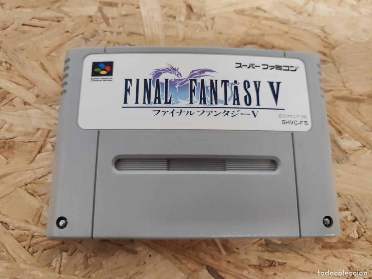 Videojuegos y consolas: Final Fantasy V Super Famicom Jap&oacute;n