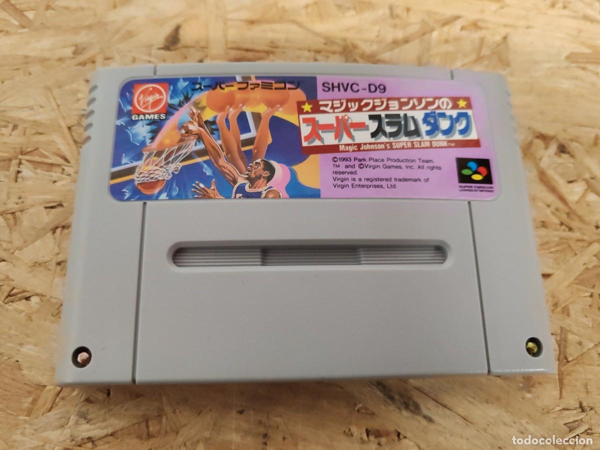 Videojuegos y consolas: Magic Johnson's Super Slam Dunk Super Famicom Jap&oacute;n