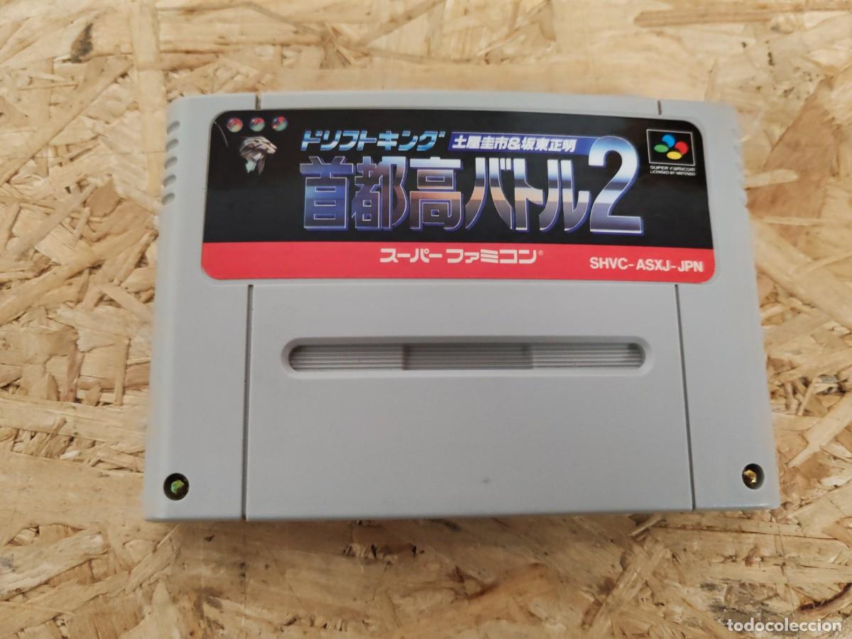 Videojuegos y consolas: Drift King: Shutokou Battle 2 - Tsuchiya Keiichi & Bandou Masaaki Super Famicom Jap&oacute;n