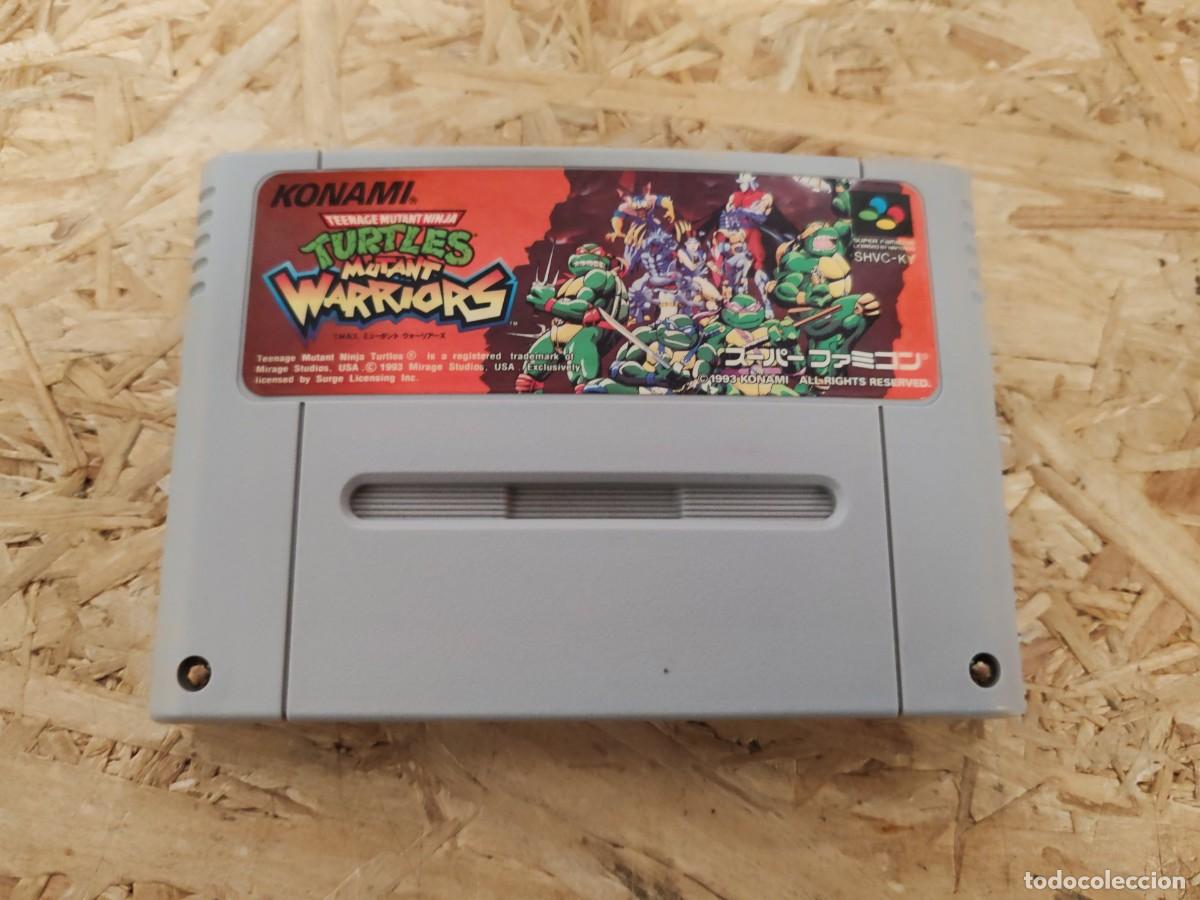 Videojuegos y consolas: Teenage Mutant Ninja Turtles: Mutant Warriors Super Famicom Jap&oacute;n