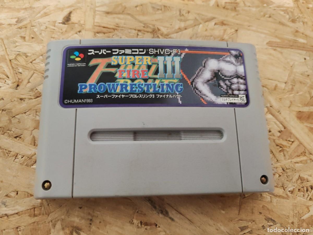 Videojuegos y consolas: Super Fire Pro Wrestling III Final Bout Super Famicom Jap&oacute;n