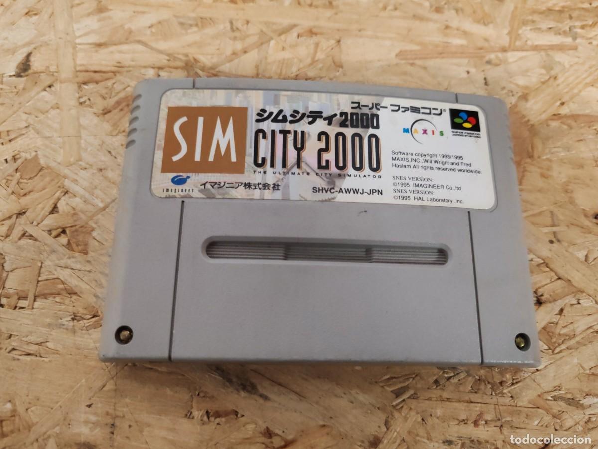 Videojuegos y consolas: SimCity 2000 Super Famicom Jap&oacute;n