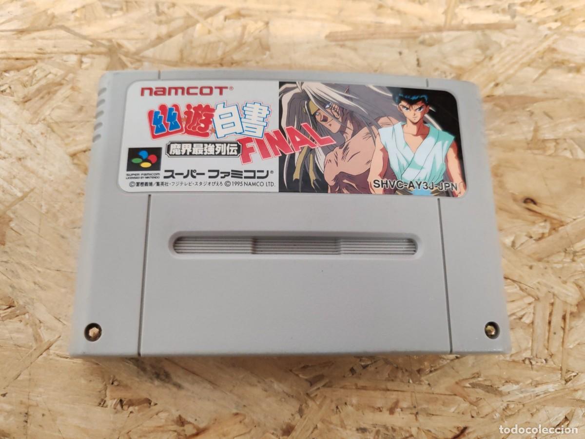 Videojuegos y consolas: Yuu Yuu Hakusho Final: Makai Saikyou Retsuden Super Famicom Jap&oacute;n