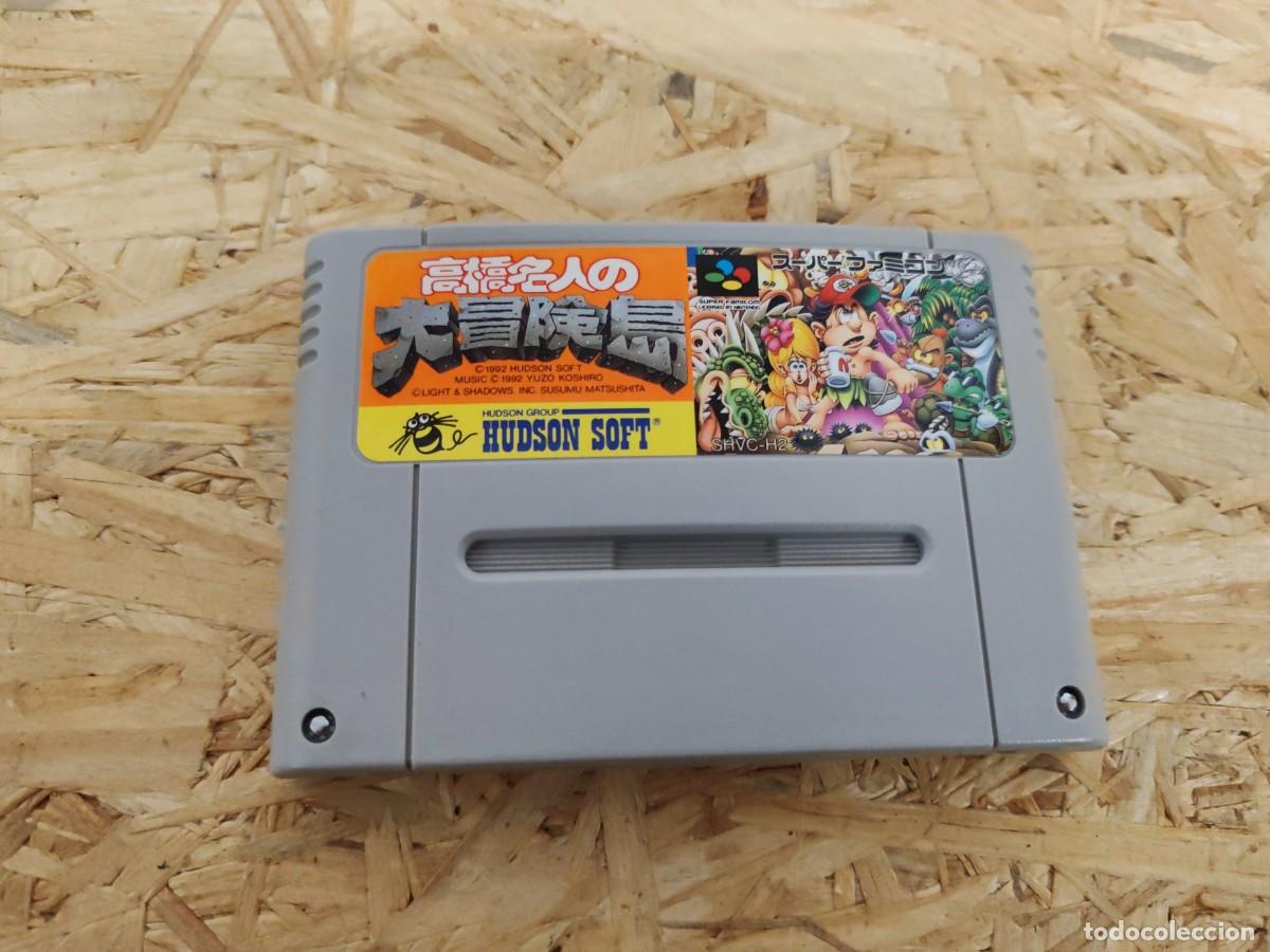 Videojuegos y consolas: Takahashi Meijin no Daibouken Jima Super Famicom Jap&oacute;n