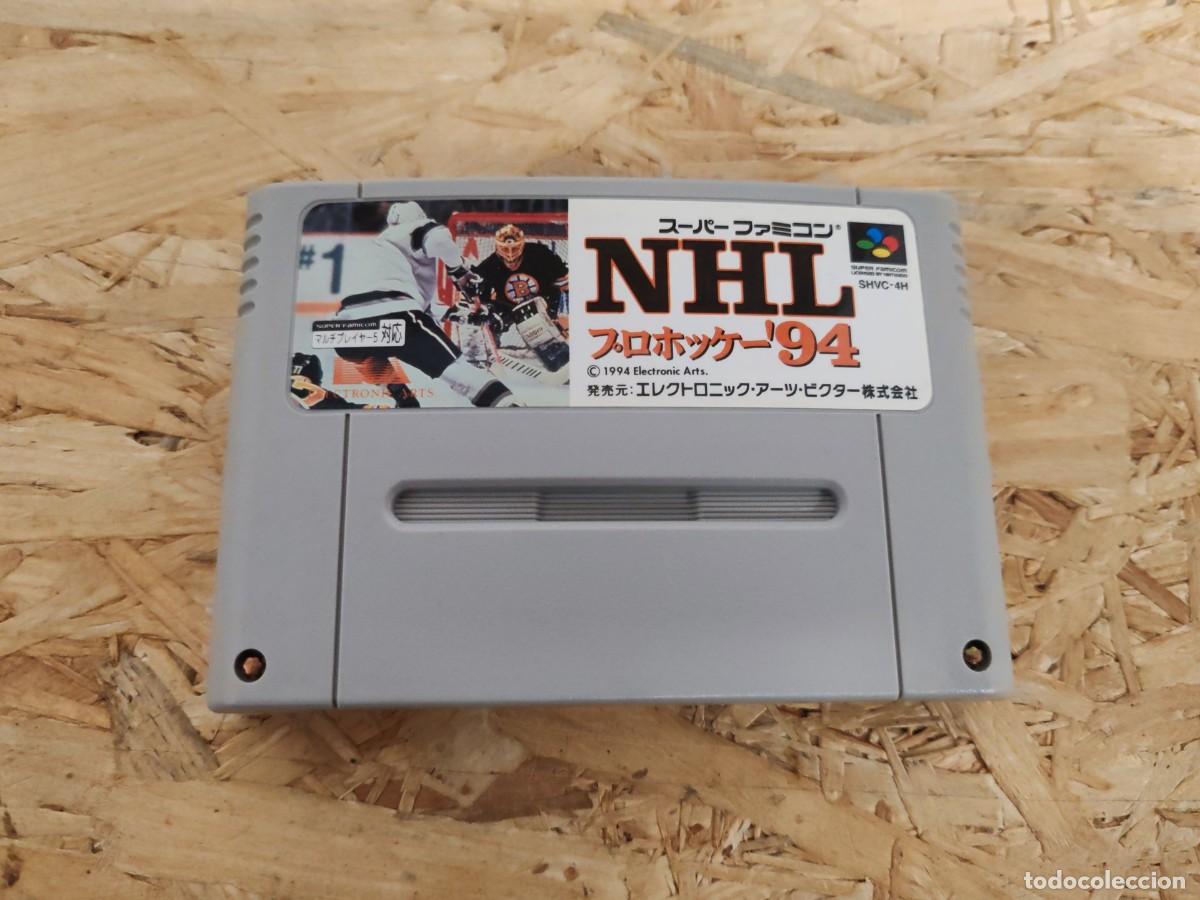 Videojuegos y consolas: NHL Pro Hockey '94 Super Famicom Jap&oacute;n