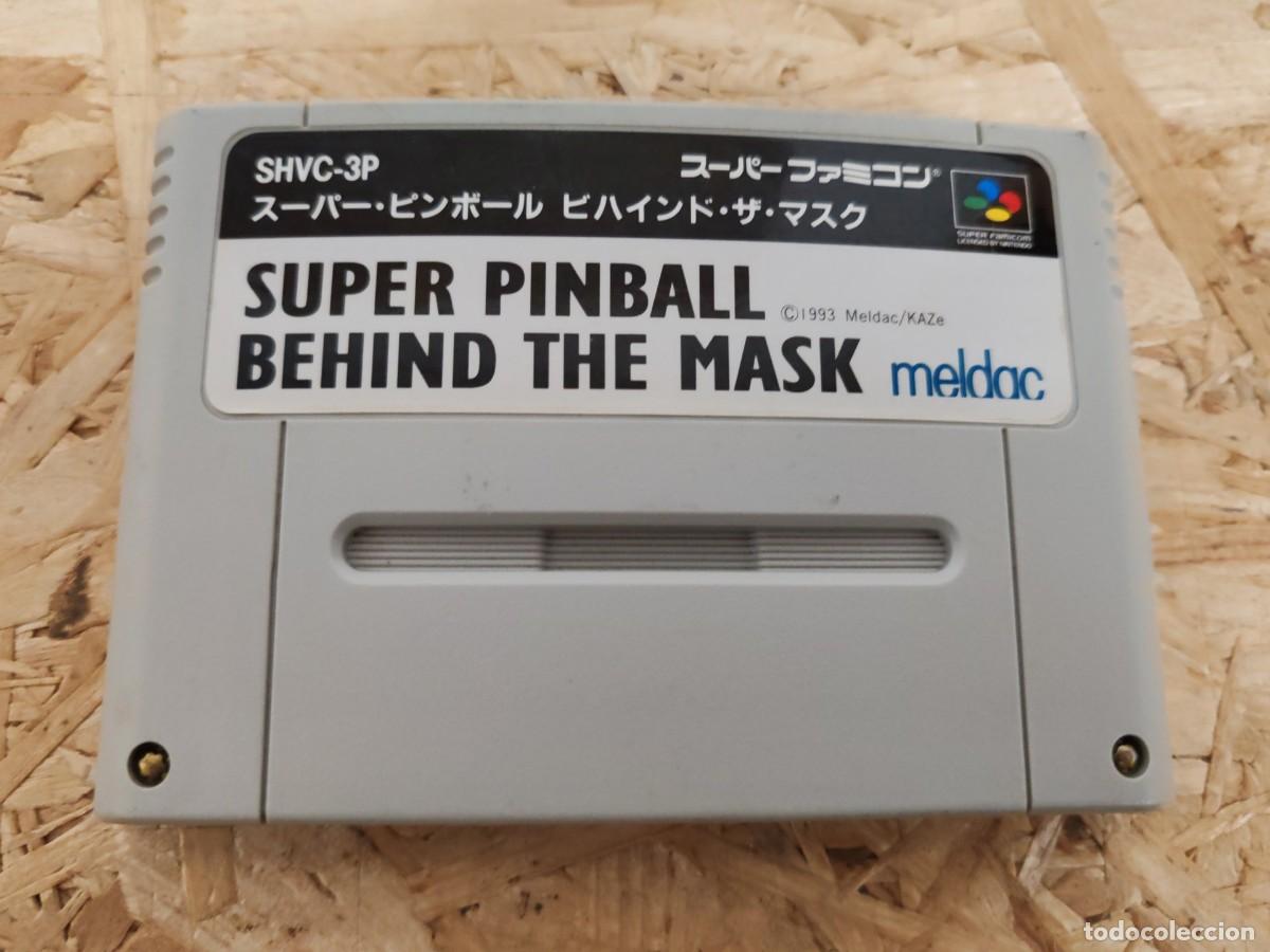Videojuegos y consolas: Super Pinball: Behind the Mask Super Famicom Jap&oacute;n