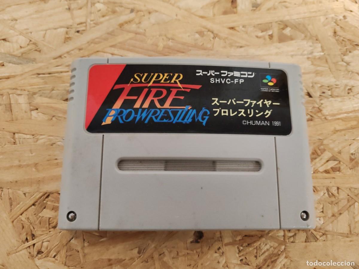 Videojuegos y consolas: Super Fire Pro Wrestling Super Famicom Jap&oacute;n
