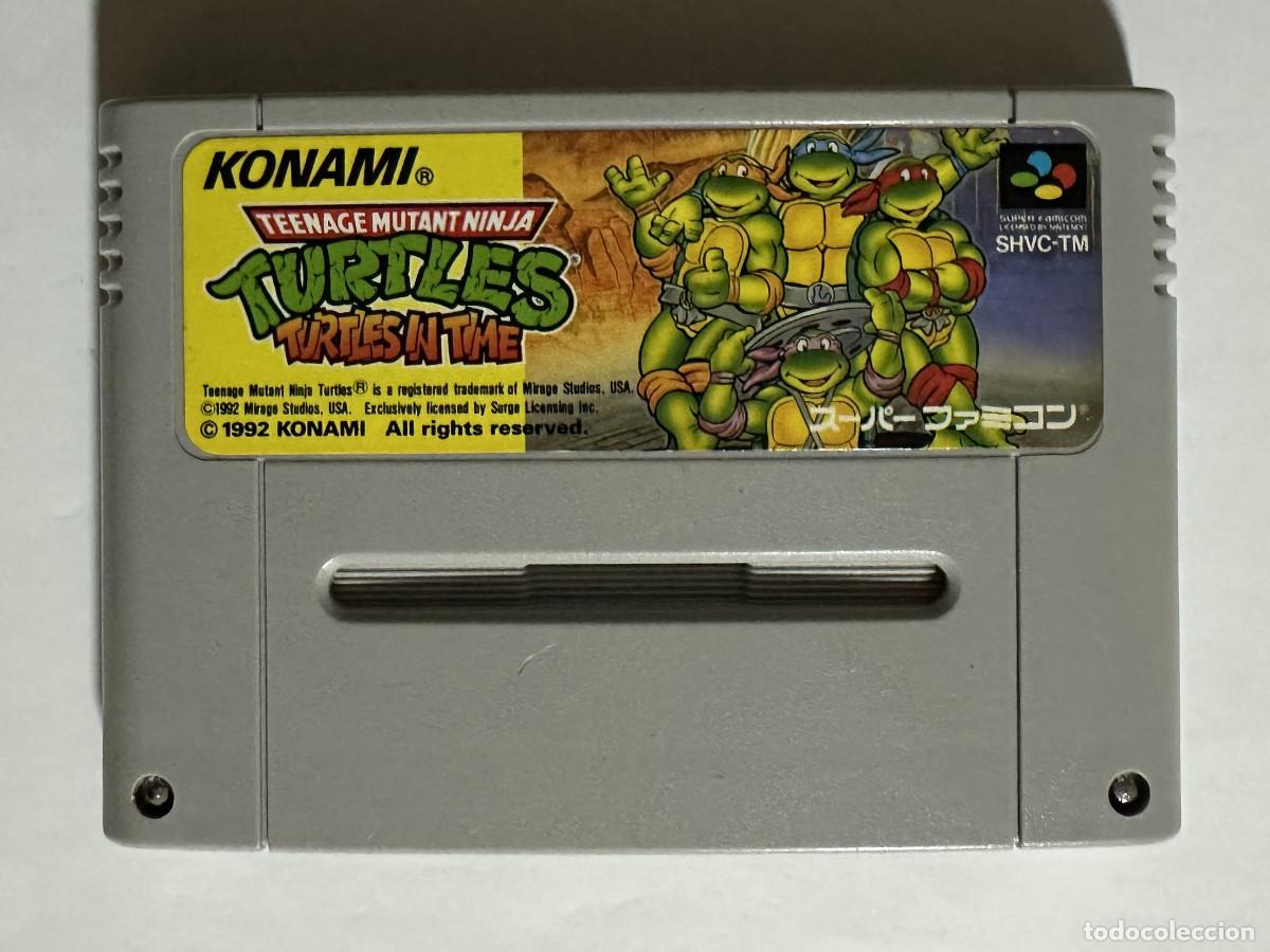 Videojuegos y consolas: Turtles in Time SNES JAP