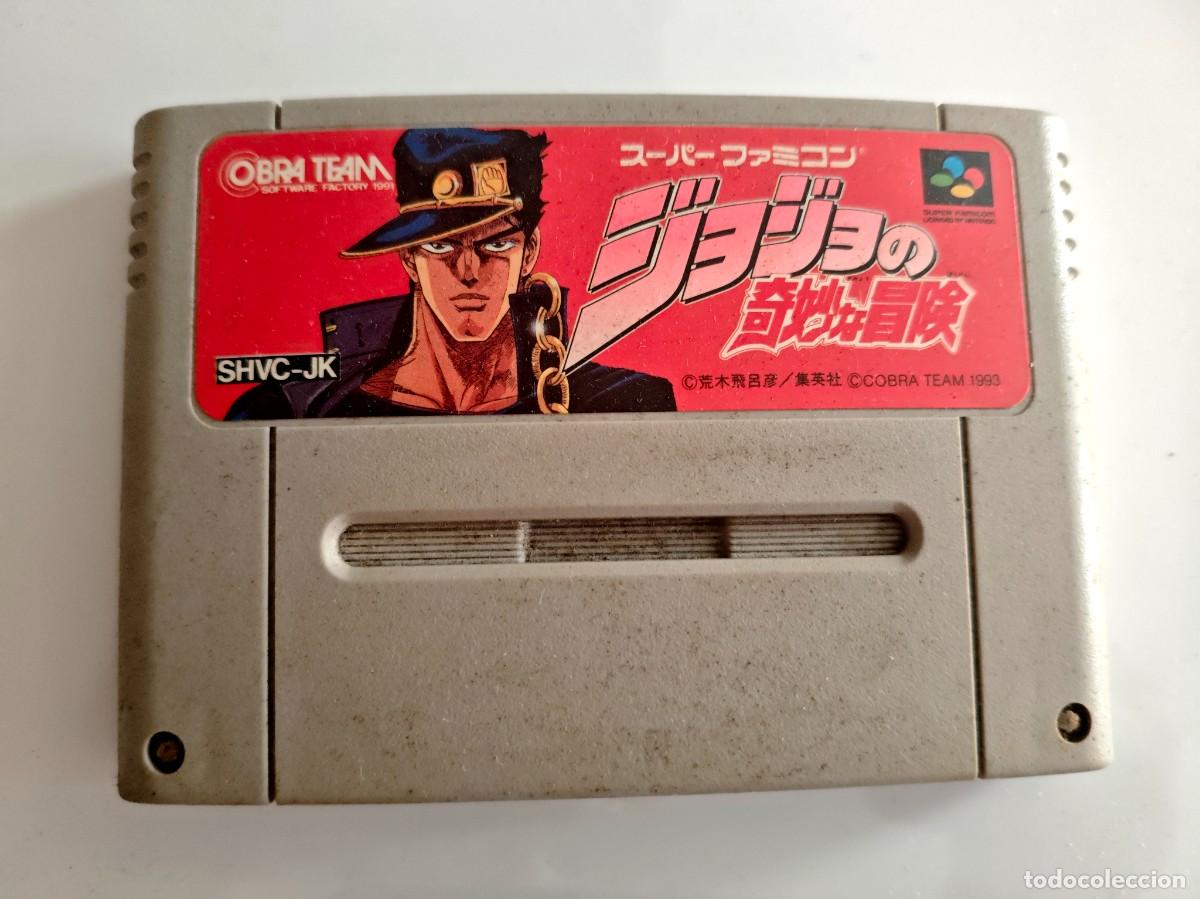 Videojuegos y consolas: Cartucho Super famicom jojo bizarre adventures