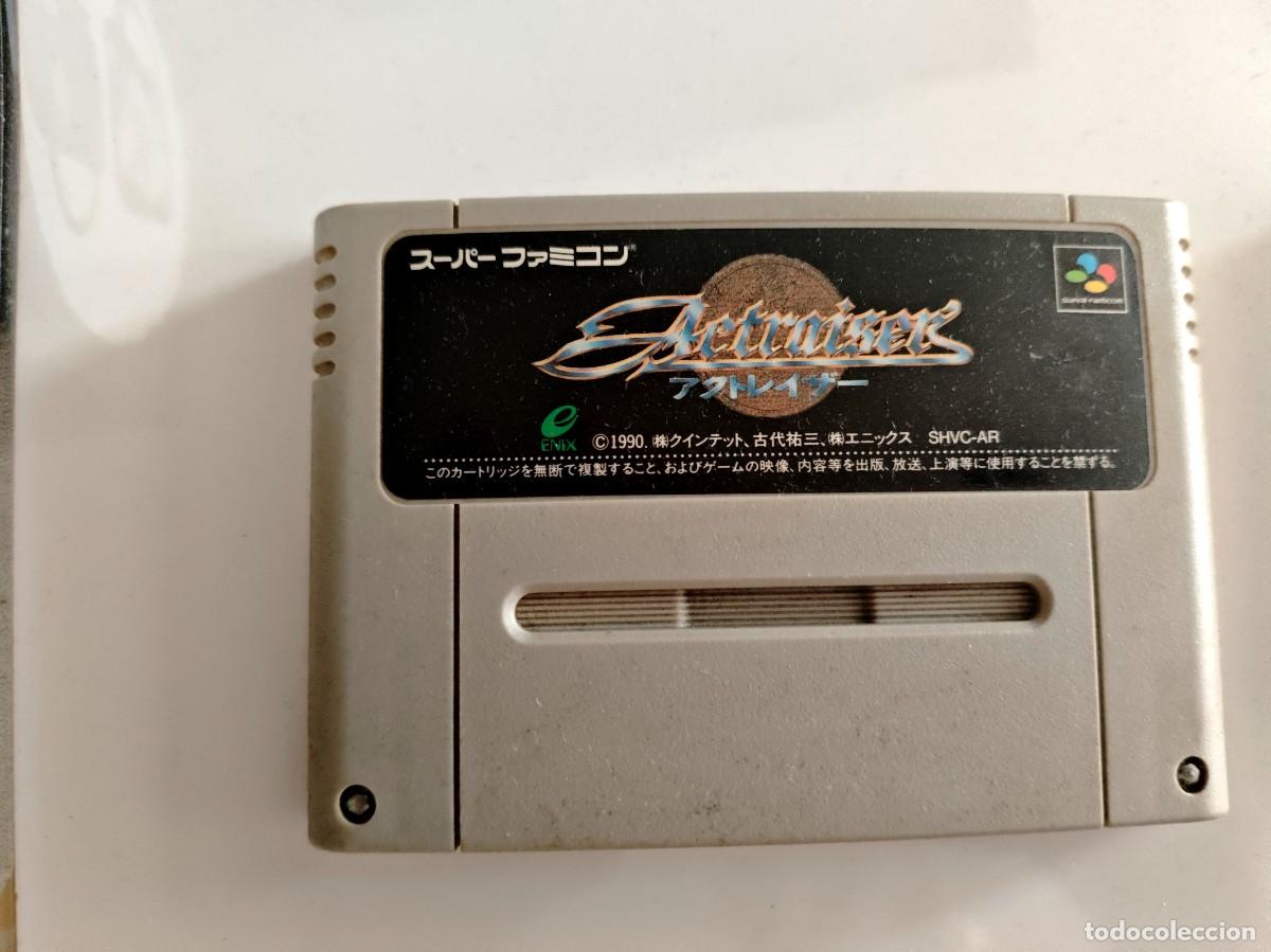 Videojuegos y consolas: Cartucho Super famicom Actraiser