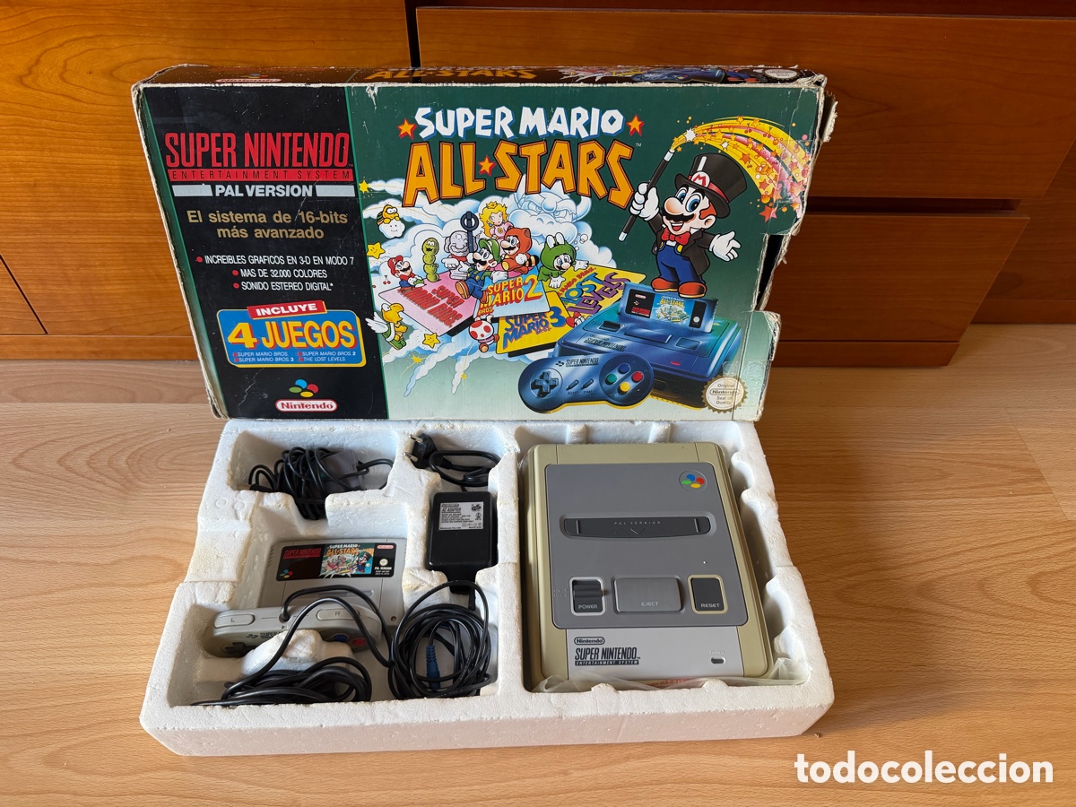 Jeux Vid&eacute;o et Consoles: SUPER NINTENDO PAL VERSION SUPER MARIO ALL STARS