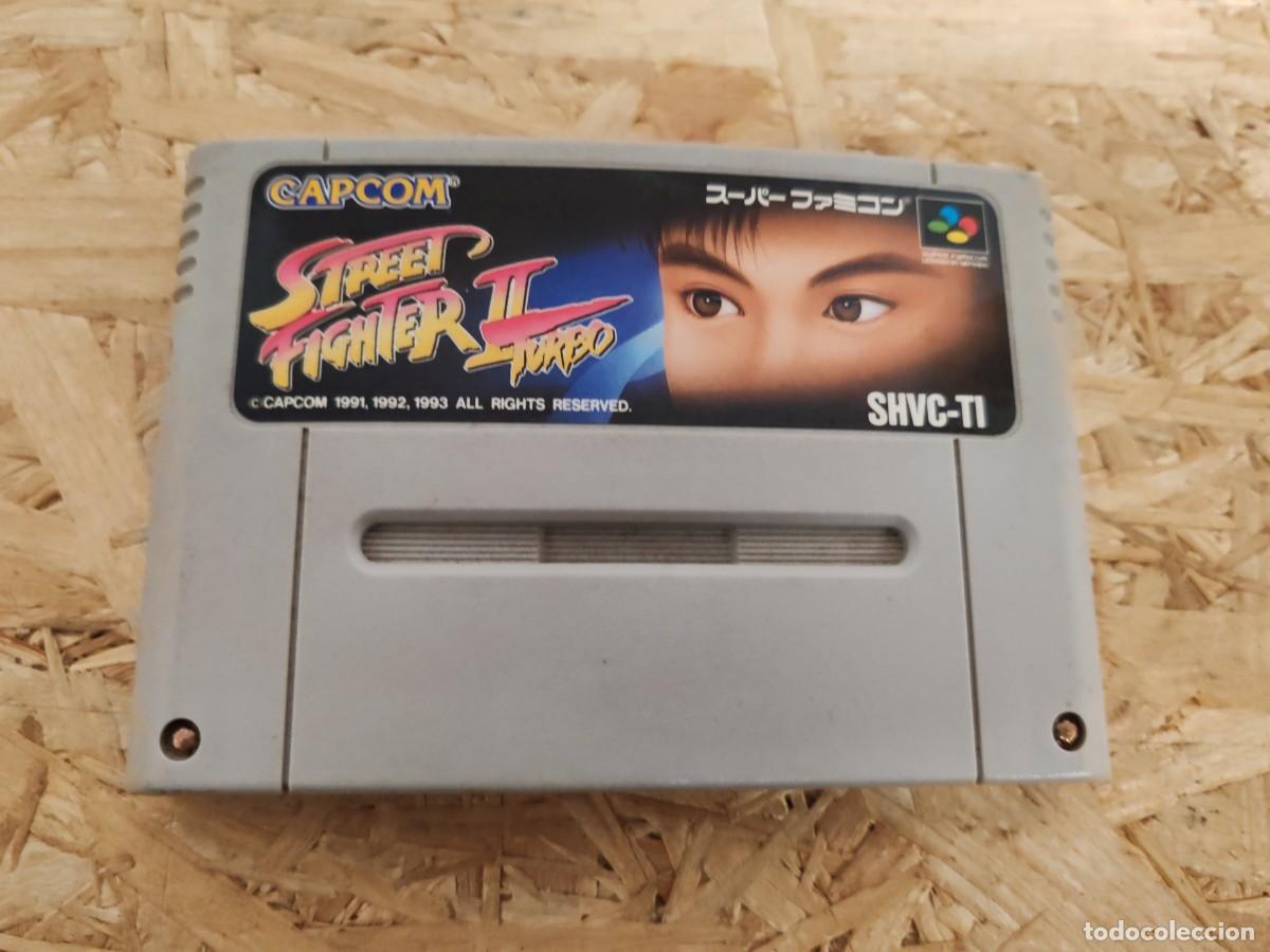 Videojuegos y consolas: Street Fighter II Turbo Super Famicom Jap&oacute;n
