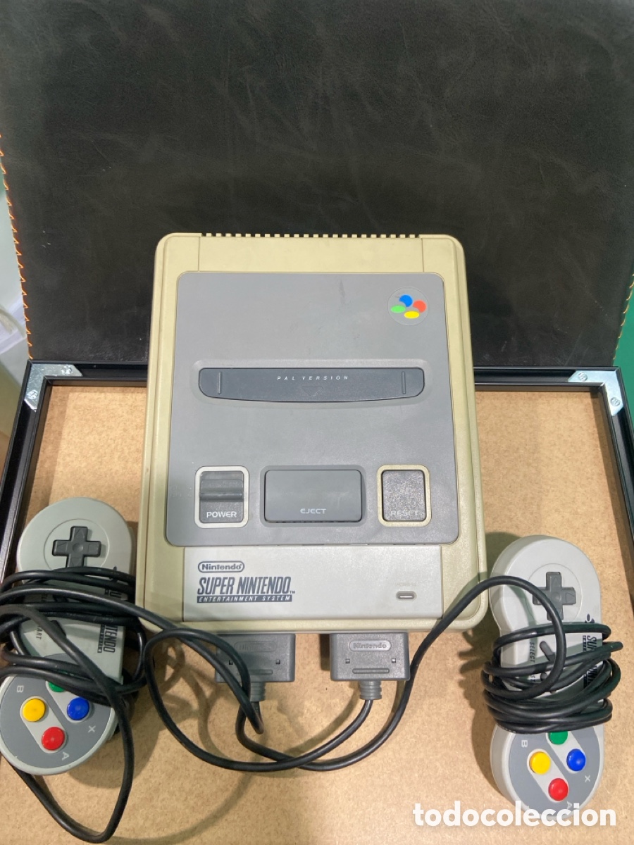 Jeux Vid&eacute;o et Consoles: Consola. S&uacute;per Nintendo. Con 2 mandos y 2 juegos