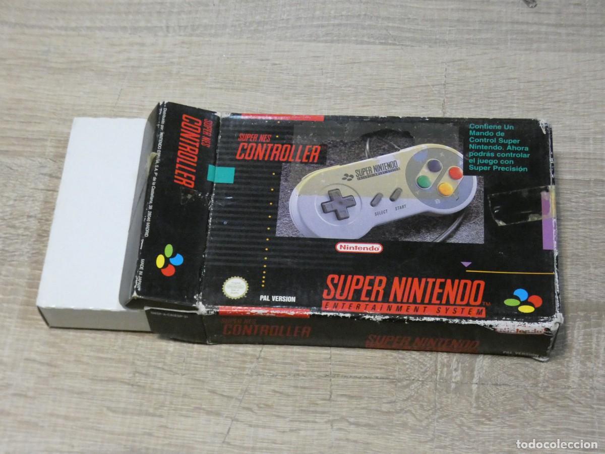 Videojuegos y consolas: ARKANSAS1980 VIDEOJUEGOS CAJA ACEPTABLE MANDO SUPER NES ESPA&Ntilde;OLA