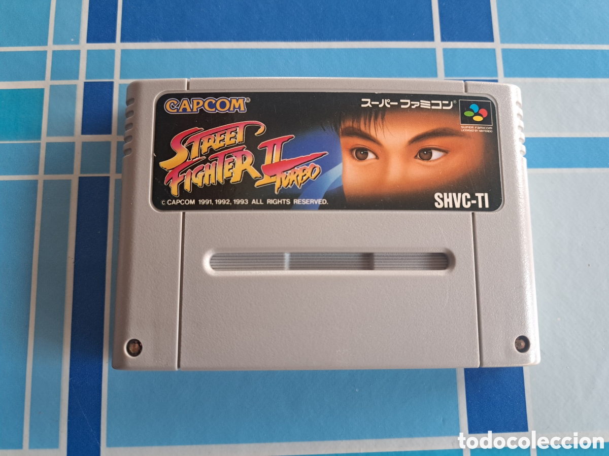 Videojuegos y consolas: JUEGO STREET FIGHTER 2 TURBO SUPER FAMICOM SUPERNES JAPONESA SUPER NINTENDO SN