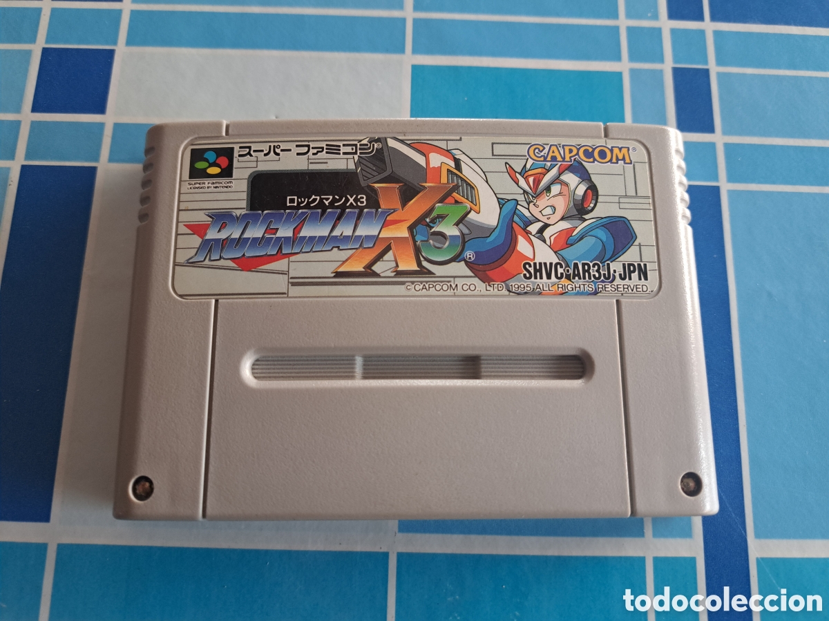 Videojuegos y consolas: JUEGO MEGAMAN X3 ROCKMAN X3 SUPER FAMICOM SUPERNES SUPER NINTENDO JAPONESA SN