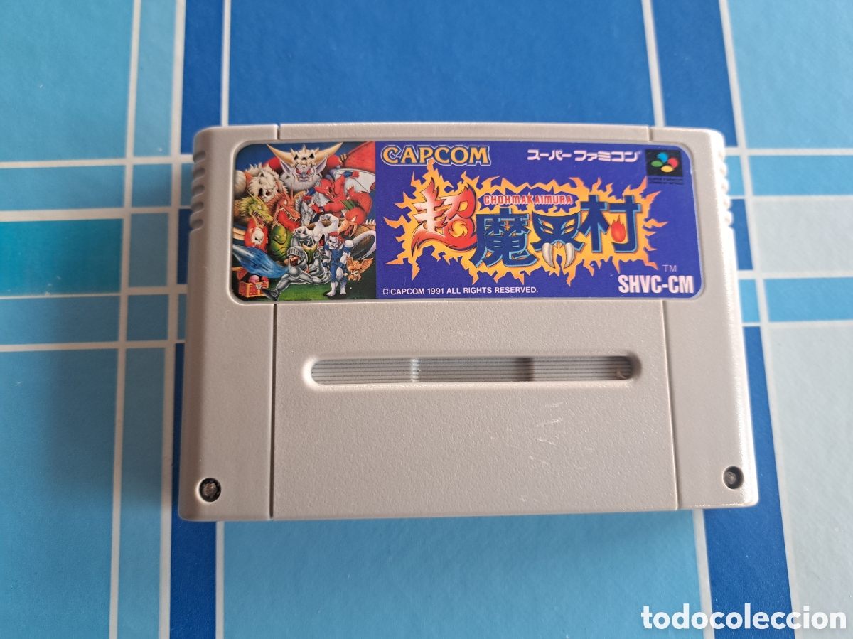 Videojogos e Consolas: JUEGO SUPER GHOULS `N GHOSTS CHOUMAKAIMURA SUPER FAMICOM VERSION JAPONESA SUPER NINTENDO SUPERNES SN
