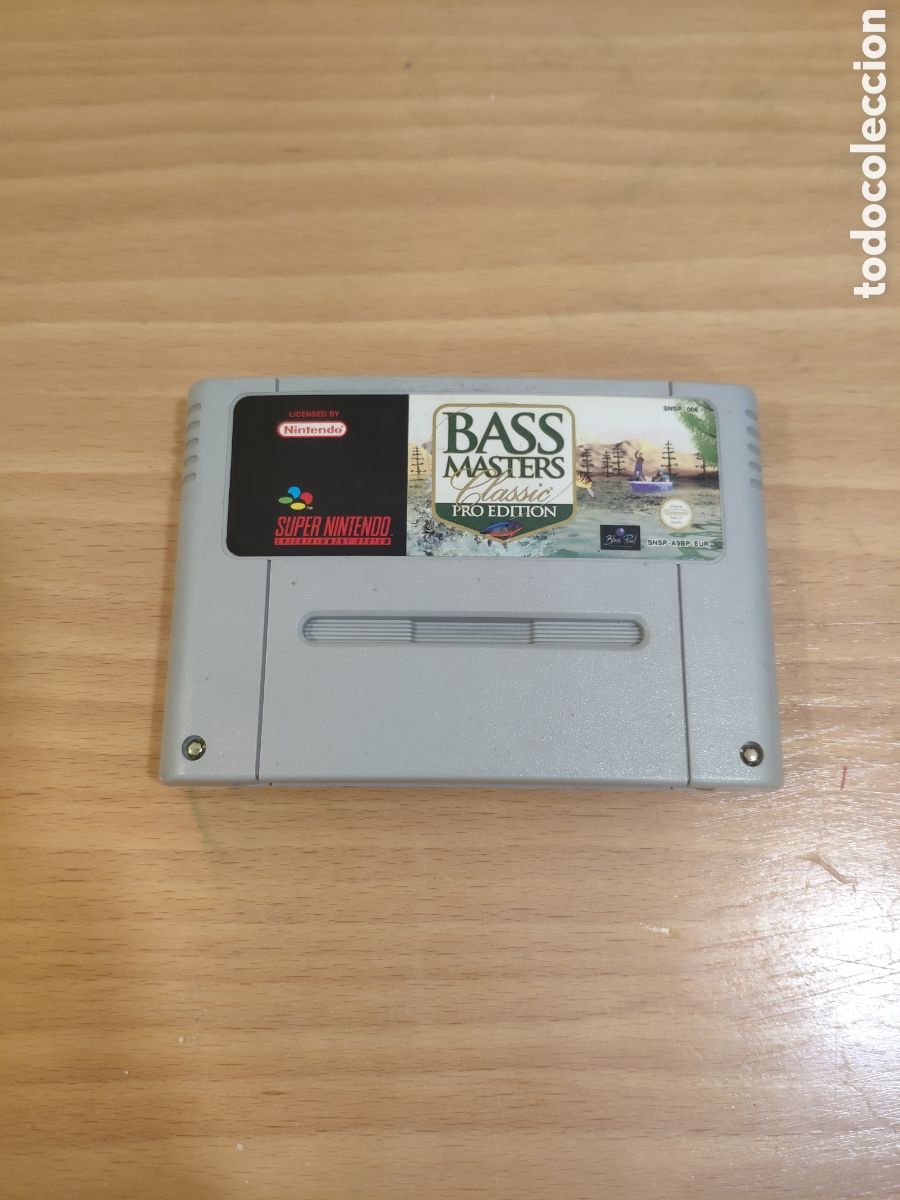 Video Games and Consoles: Bass Masters Classic Pro Edition Super Nintendo Snes