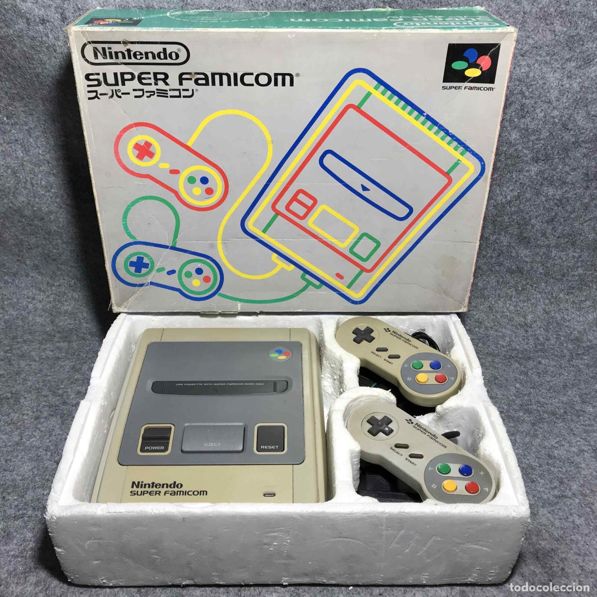 Videojuegos y consolas: CONSOLA NINTENDO SUPER FAMICOM CON CAJA