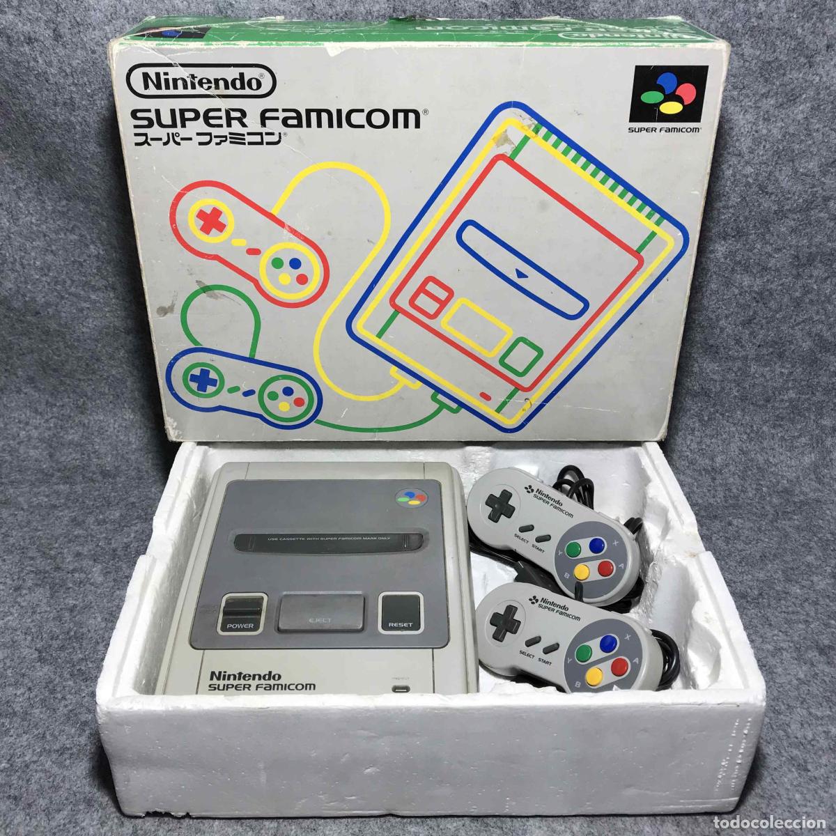 Videojuegos y consolas: CONSOLA NINTENDO SUPER FAMICOM CON CAJA
