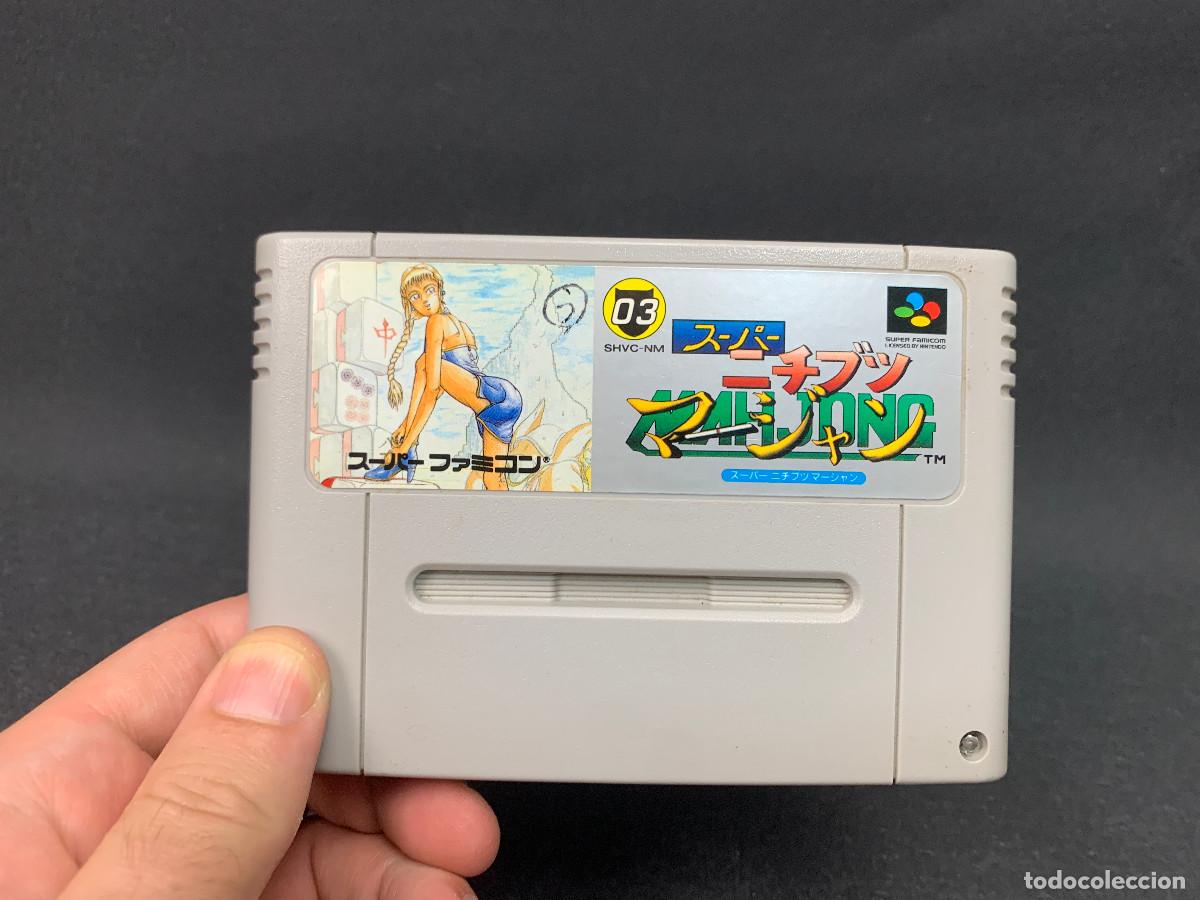 Videojuegos y consolas: Super Nichibutsu Mahjong | Super Famicom | SHVC-NM | Probado