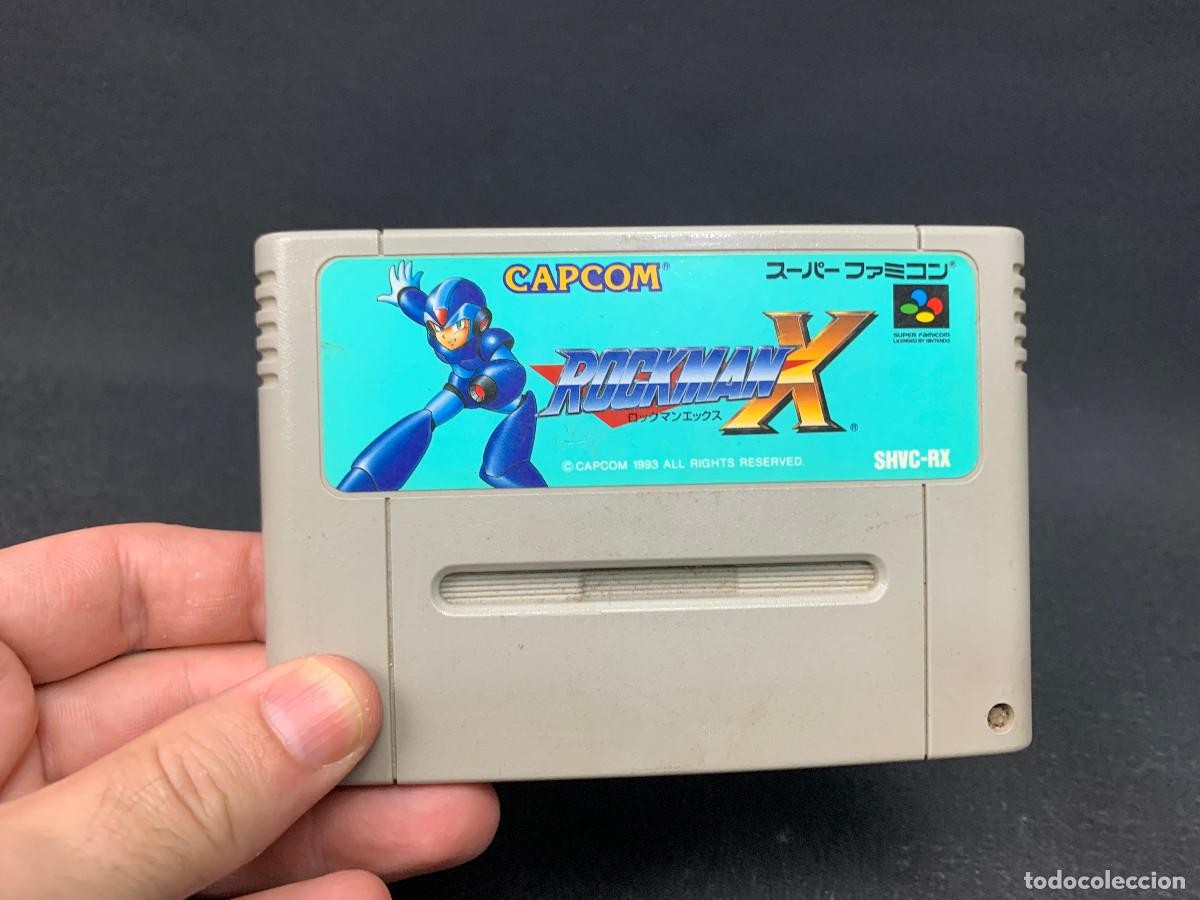 Videojuegos y consolas: Rockman X (Mega Man X) | Super Famicom | SHVC-RX | Probado