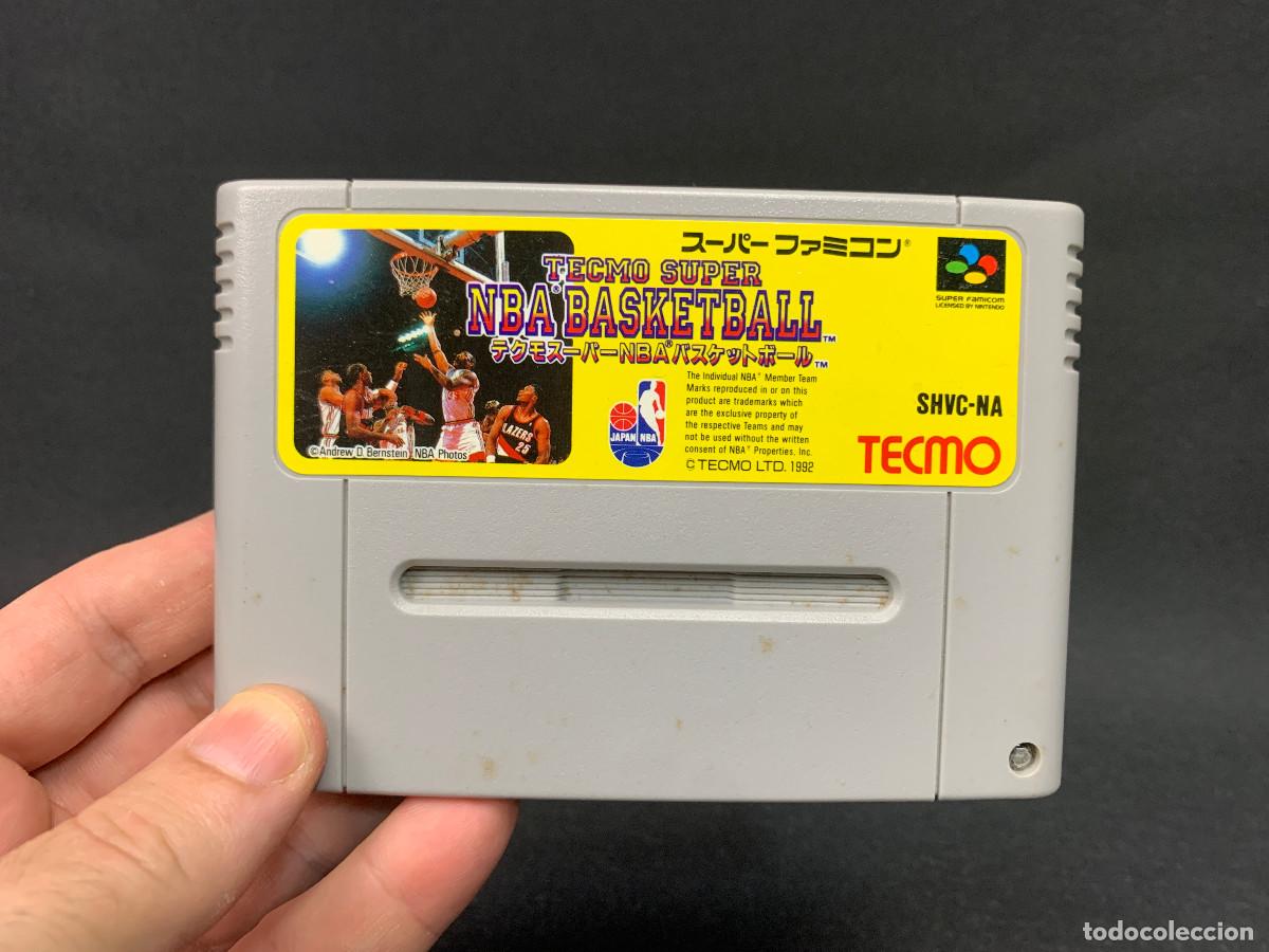 Videojuegos y consolas: Tecmo Super NBA Basketball | Super Famicom | SHVC-NA | Probado