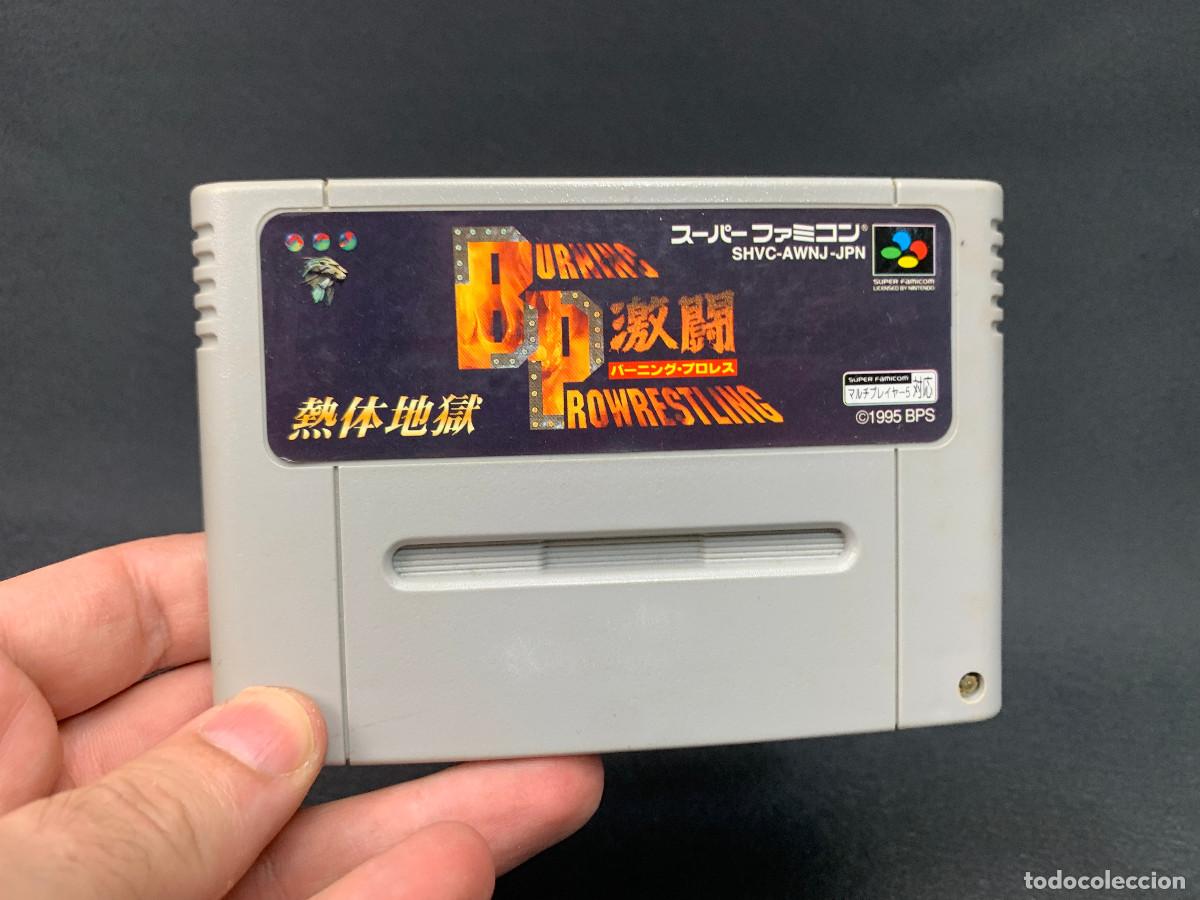 Videojuegos y consolas: Gekitou Burning Pro Wrestling | Super Famicom | SHVC-AWNJ-JPN | Probado