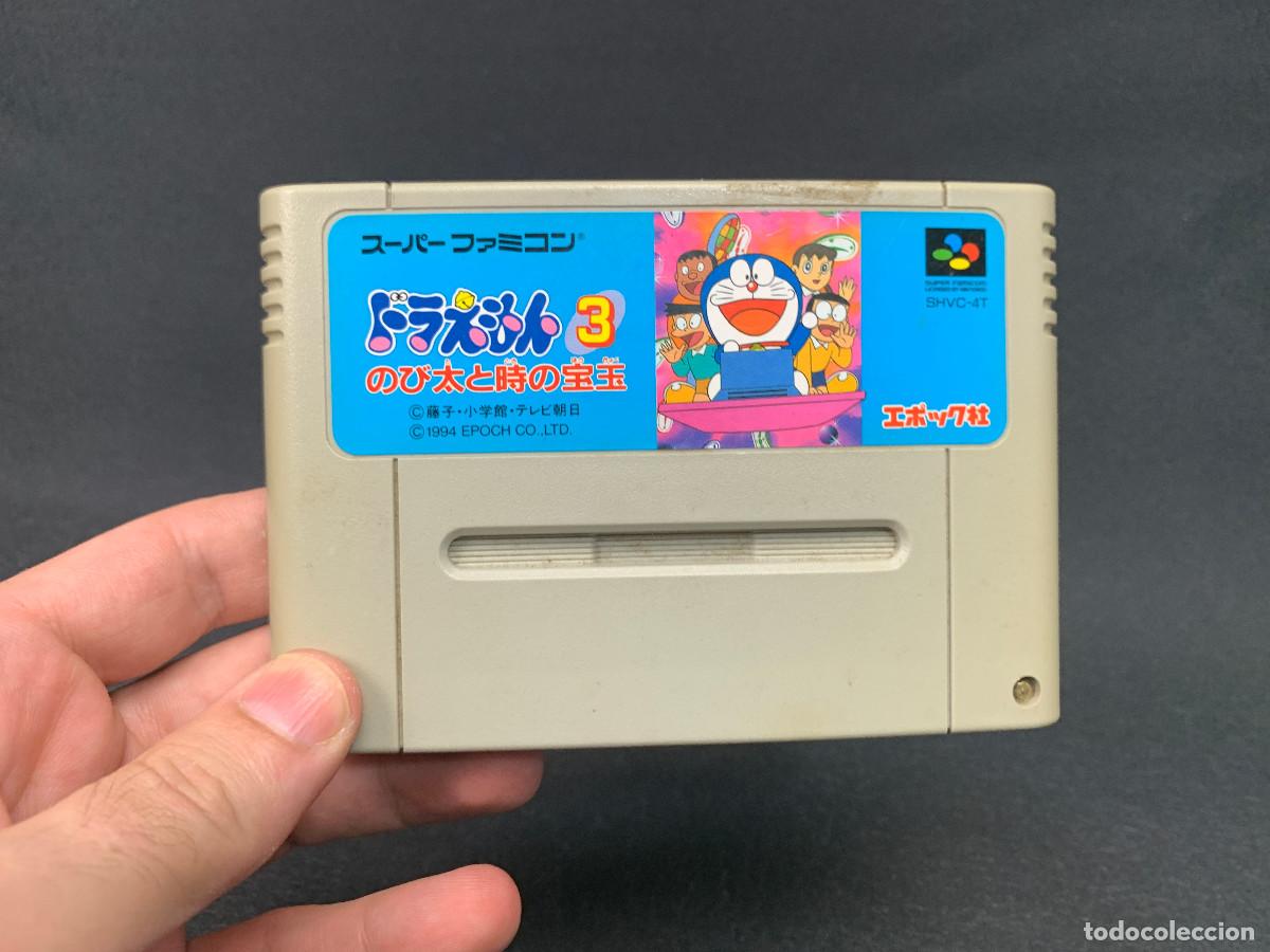 Videojuegos y consolas: Doraemon 3: Nobita to Toki no Hougyoku | Super Famicom | SHVC-4T | Probado