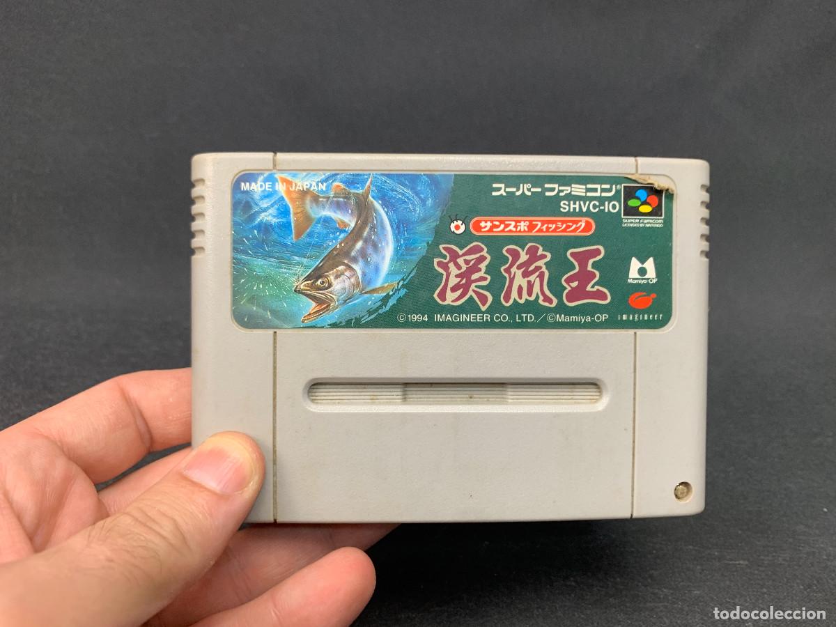 Videojuegos y consolas: Sun Spo Fishing Keiryu Ou | Super Famicom | SHVC-IO | Probado