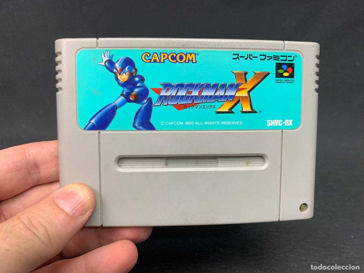 Videojuegos y consolas: Rockman X (Mega Man X) | Super Famicom | SHVC-RX | Probado