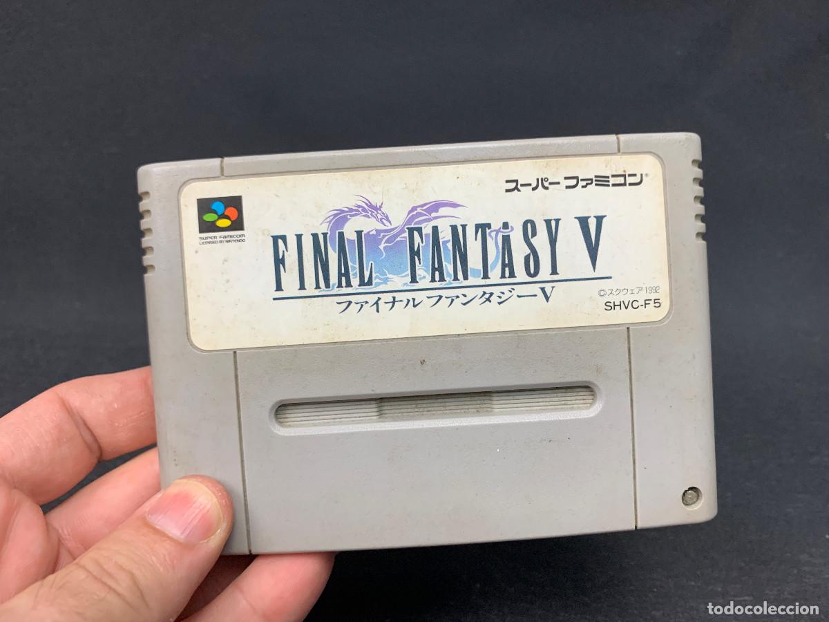 Videojuegos y consolas: Final Fantasy V | Super Famicom | SHVC-F5 | Probado