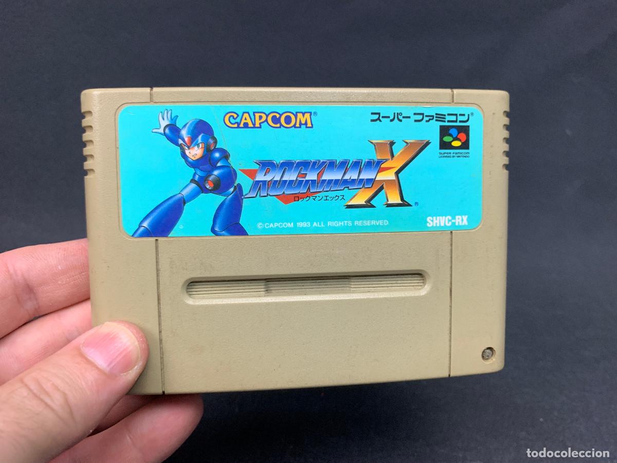 Videojuegos y consolas: Rockman X (Mega Man X) | Super Famicom | SHVC-RX | Probado