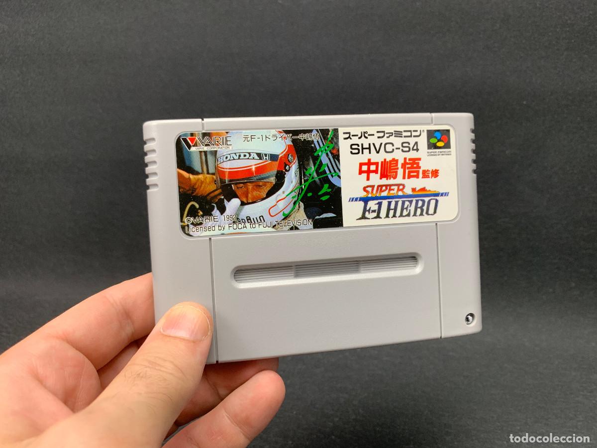 Videojuegos y consolas: Nakajima Satoru - Super F-1 Hero | Super Famicom | SHVC-S4 | Probado