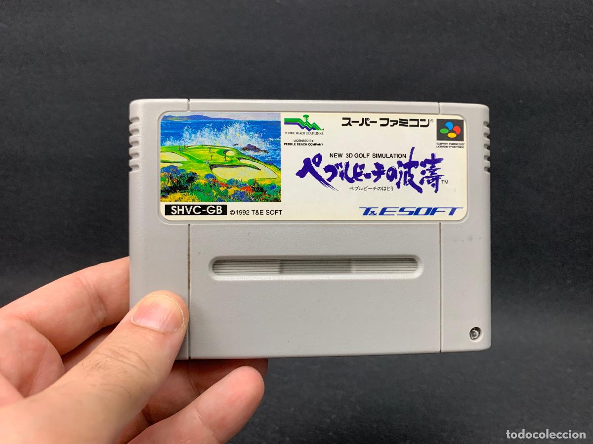 Videojuegos y consolas: New 3D Golf Simulation: Pebble Beach no Hatou | Super Famicom | SHVC-GB | Probado
