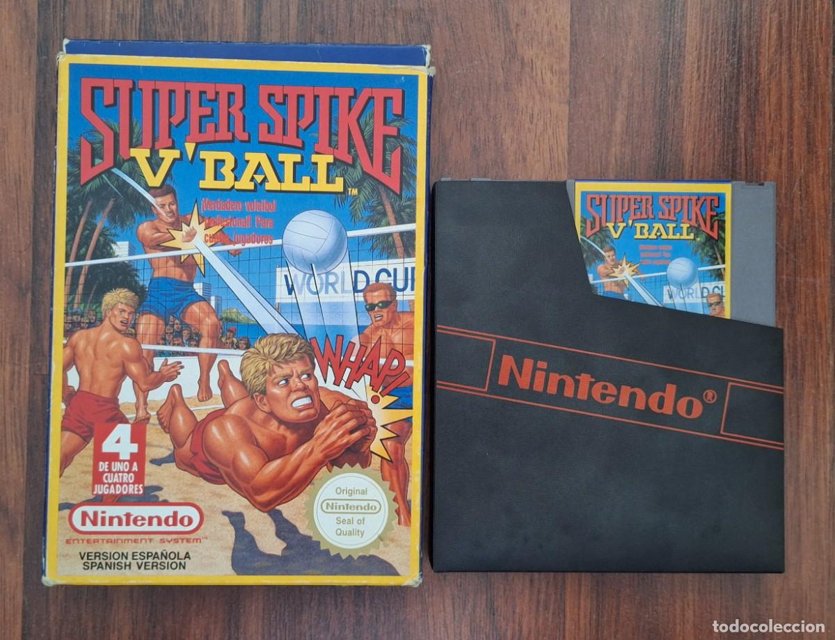Videojuegos y consolas: Videojuego Nintendo Super Spike V'Ball NES (Espa&ntilde;ol)