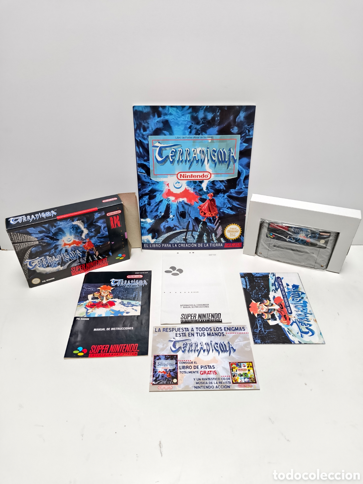 Videojuegos y consolas: Terranigma super nintendo SNES
