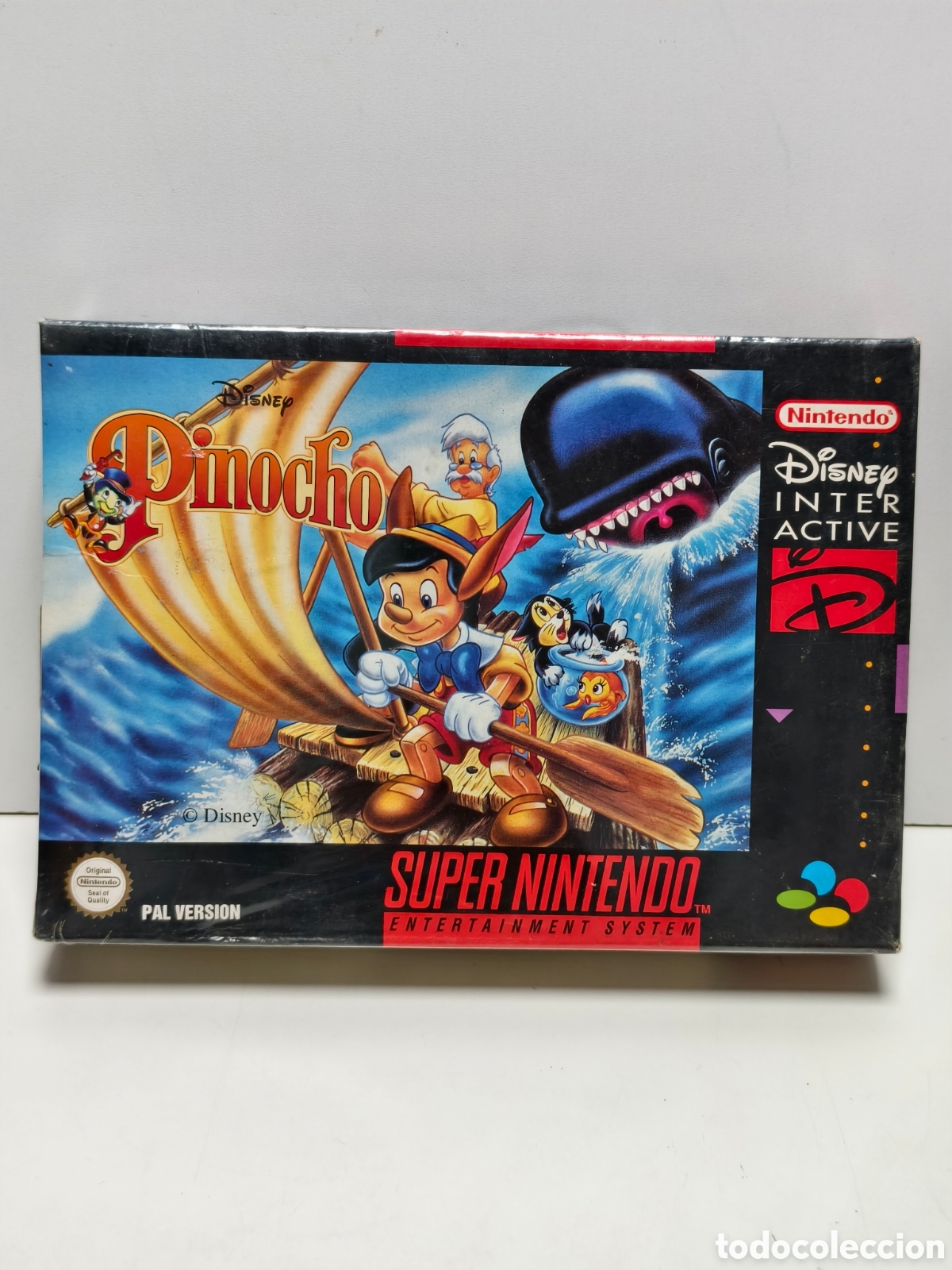 Videojuegos y consolas: Pinocho precintado super nintendo SNES