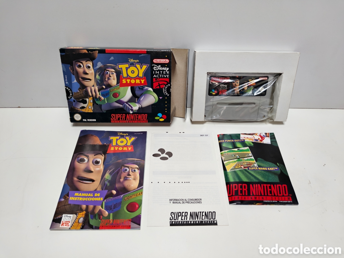 Videojuegos y consolas: Toy Story super nintendo SNES