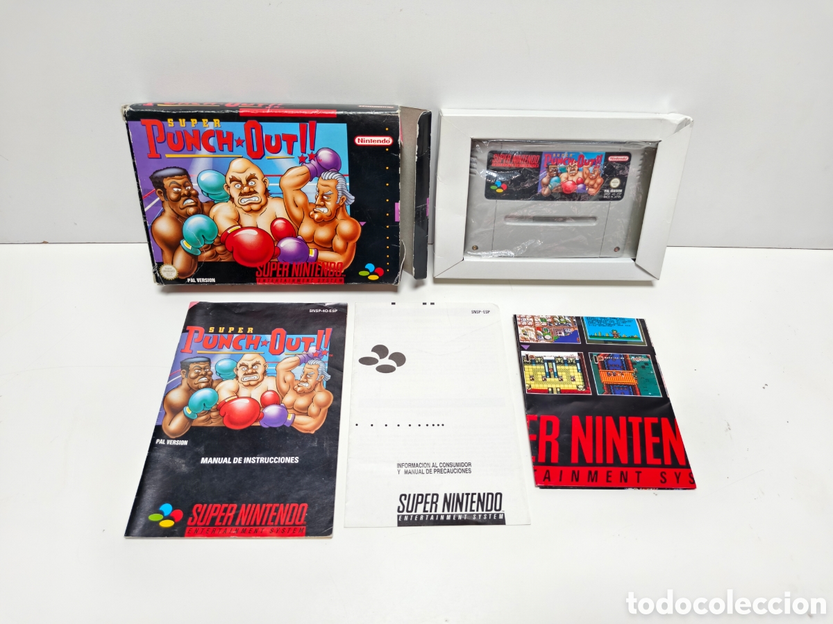 Videojuegos y consolas: Super Punch Out!! super nintendo SNES