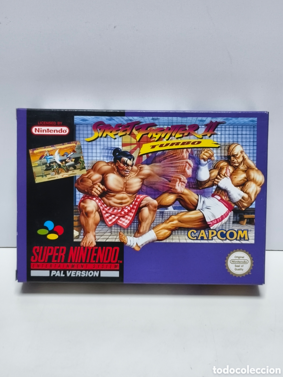 Videojuegos y consolas: Street Fighter II nuevo super nintendo SNES