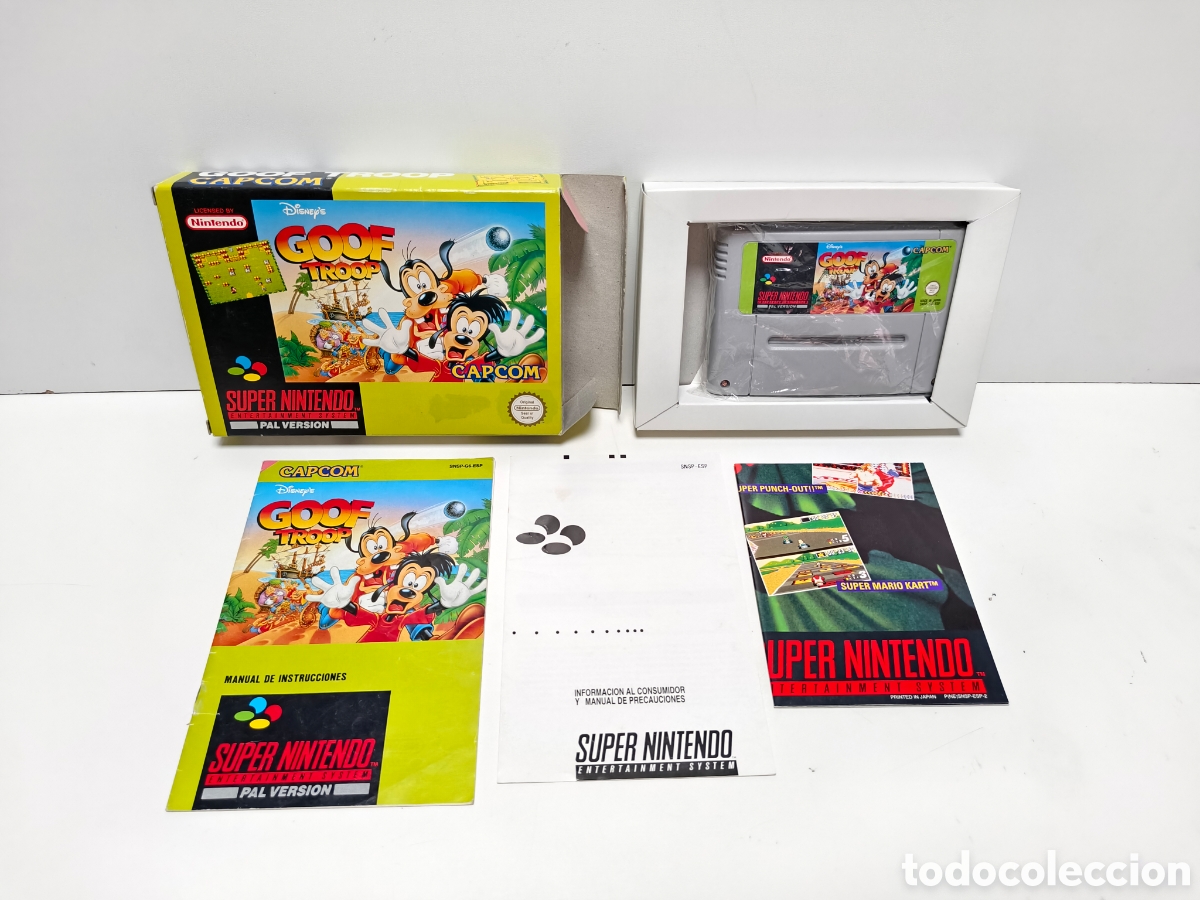 Videojuegos y consolas: Good Troop super nintendo SNES
