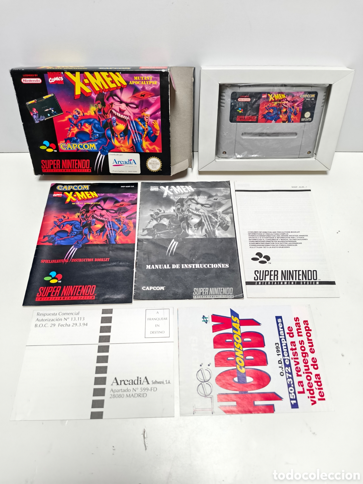 Videojuegos y consolas: X-Men Mutant Apocalypse super nintendo SNES
