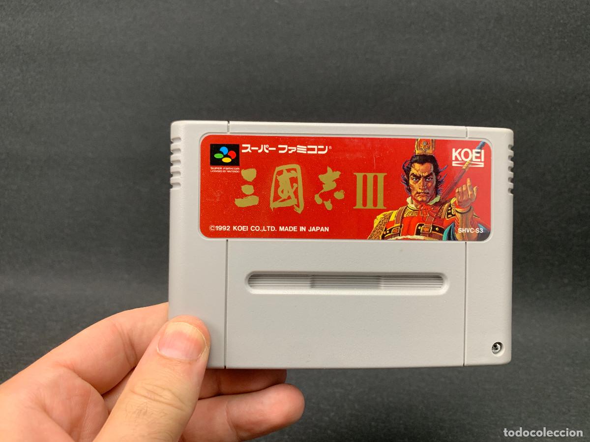 Videojuegos y consolas: Sangokushi III | Super Famicom | SHVC-S3 | Probado