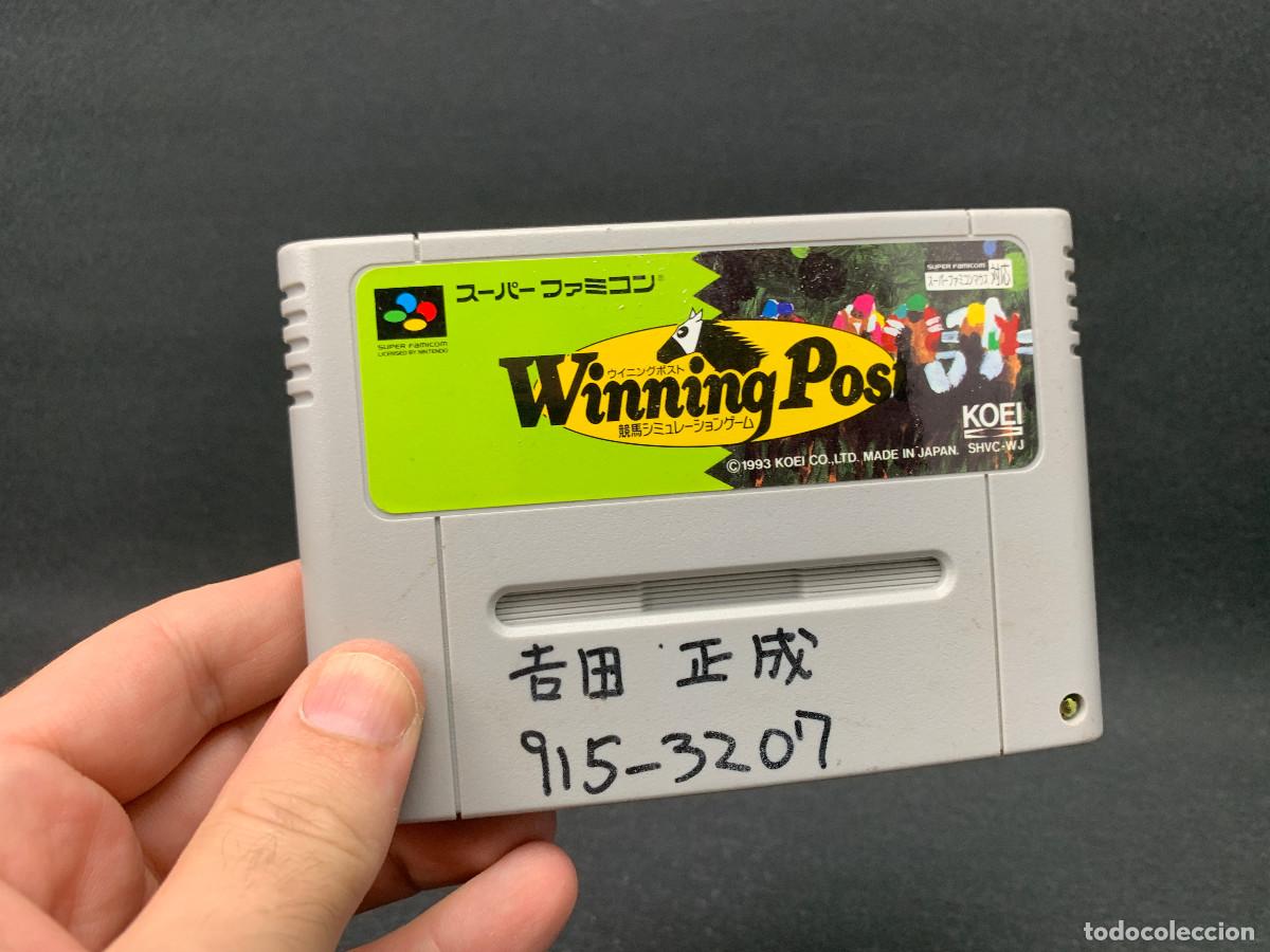 Videojuegos y consolas: Winning Post | Super Famicom | SHVC-WJ | Probado
