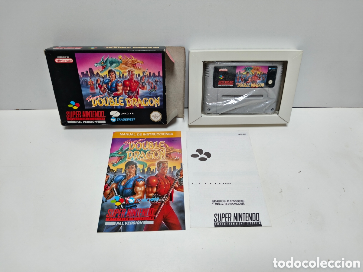Videojuegos y consolas: Double Dragon super nintendo SNES