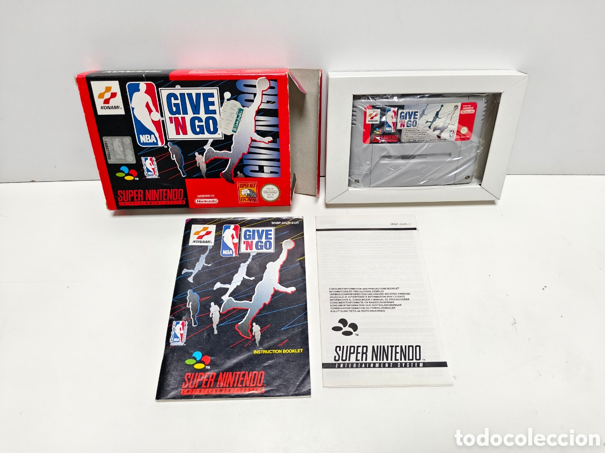 Videojuegos y consolas: NBA Give'n Go super nintendo SNES